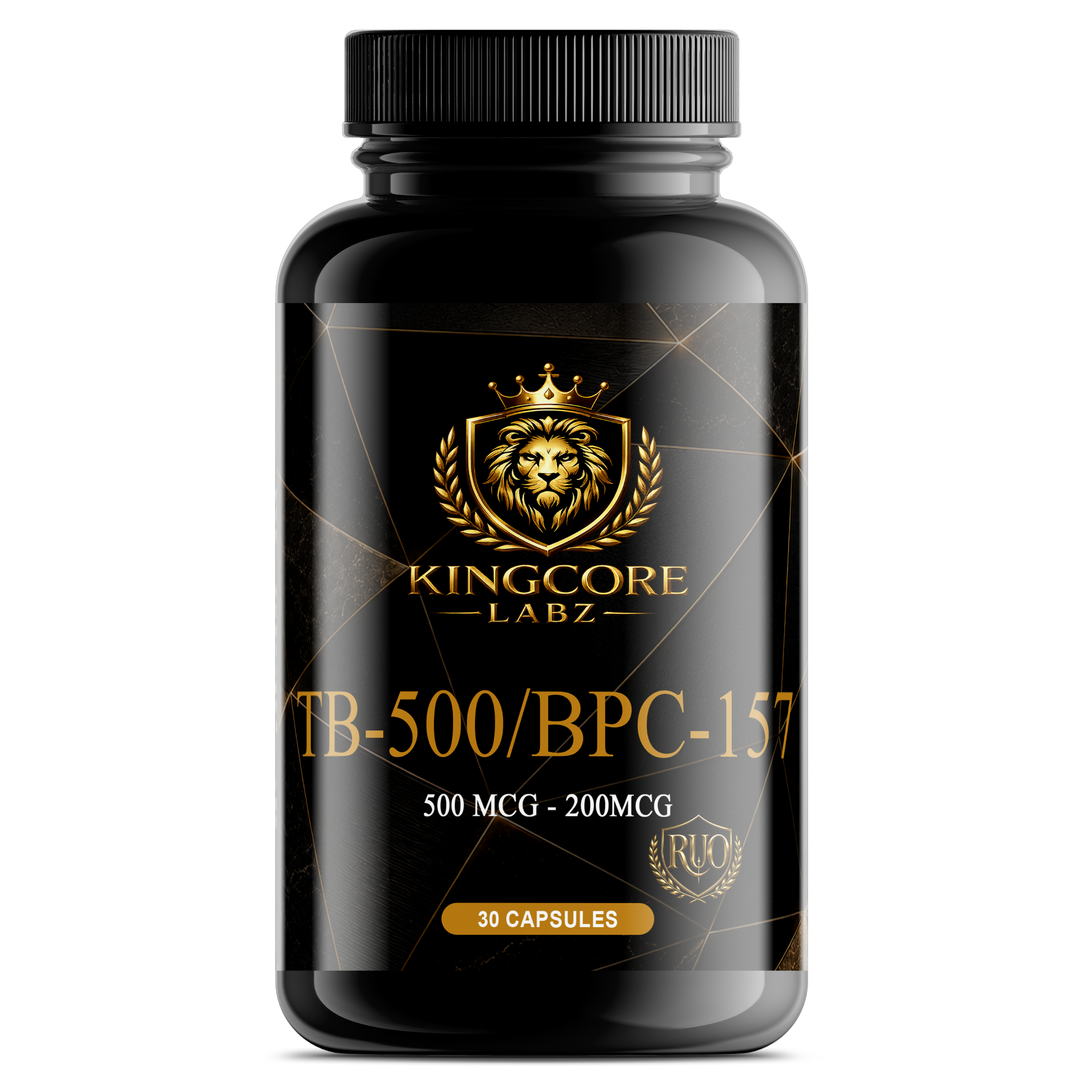 TB-500 BPC-157 Blend capsules 500mcg 200mcg 30 count research product image